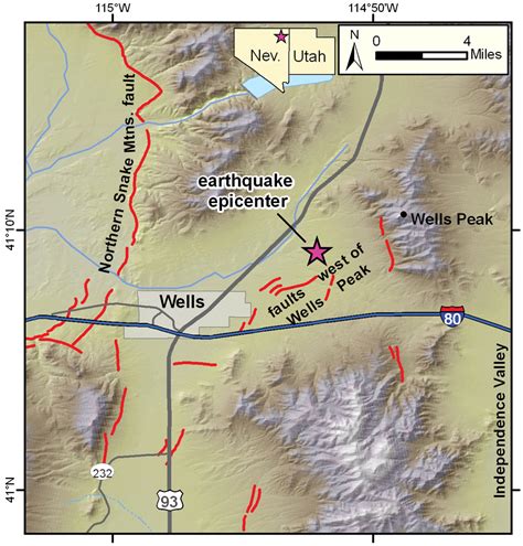 6.0 Earthquake, Wells, NV – Utah Geological Survey