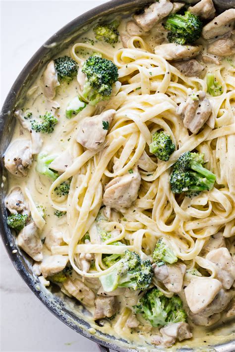 Creamy Broccoli Chicken Pasta - Simply Delicious