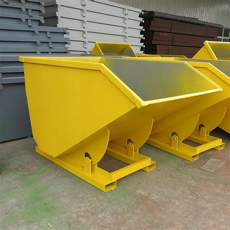 1.5m Standard Scrap Metal Tipper Bin - Tipping Bins and Self-Dumping Bins