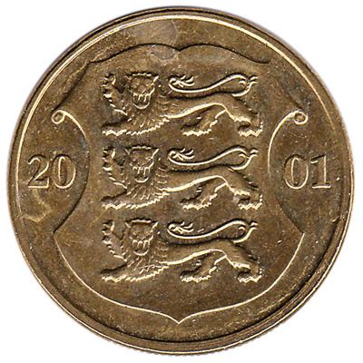 1 Kroon coin Estonia - Exchange yours for cash today