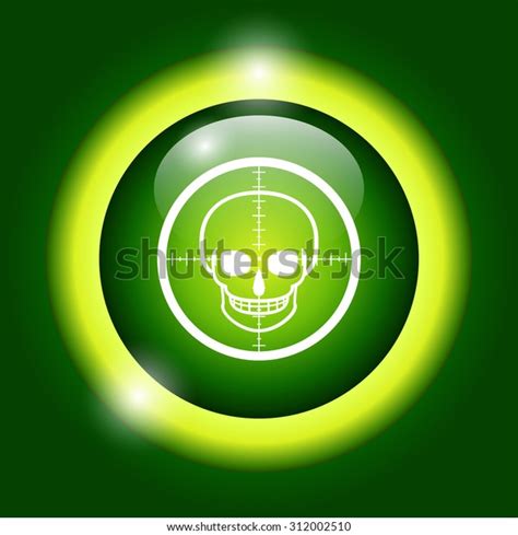 Illustration Crosshair Icon Skull Stock Vector (Royalty Free) 312002510 | Shutterstock