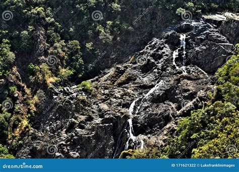 Barron River Waterfall and Gorge in Queensland Australia Stock Photo - Image of bedrock, outcrop ...