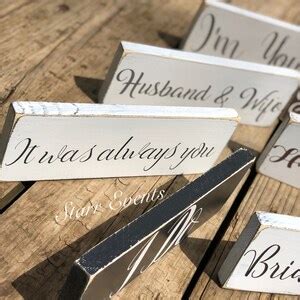 Small Wedding Signs 10 Wedding Decorations Rustic Wedding Decor Farmhouse Wedding Signs Signs ...