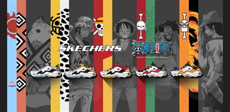 Skechers Collabs With One Piece For New Collection Of 5 Sneakers