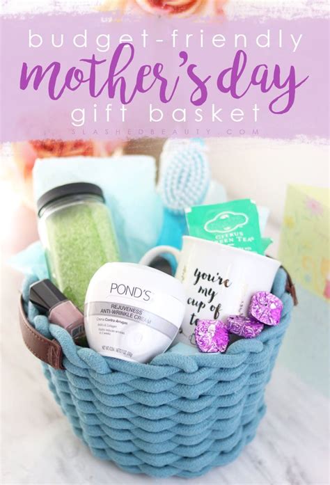 Budget-Friendly Mother's Day Gift Basket Ideas | Slashed Beauty | Mother's day gift baskets ...