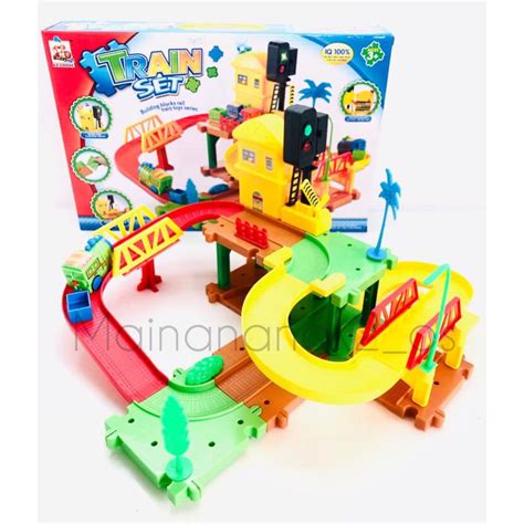 Jual MAINAN ANAK KERETA API REL KERETA TRAIN SET kereta - keretaan ...