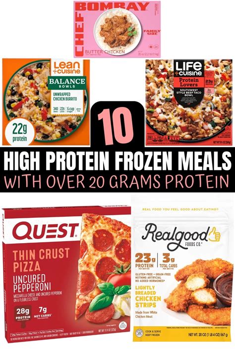 High Protein Frozen Meals - The Diet Chef