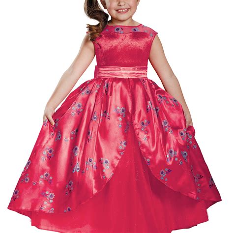 Disney's Elena of Avalor Girls Ball Gown Deluxe Costume — Costume Super ...