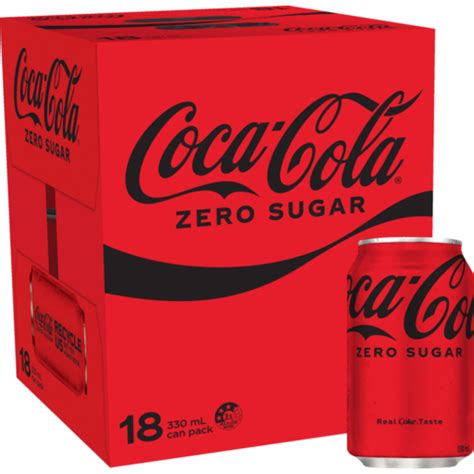 Coke Zero Sugar 330ml 18 Pack - Shop Online at SuperValue Sumner