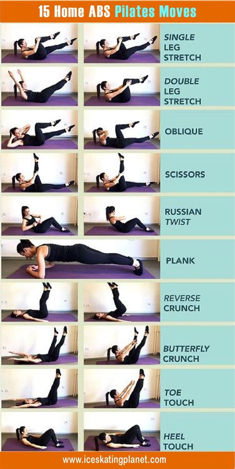 21 Day Pilates Wall Workout Chart