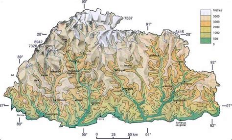 Bhutan Map: Where is Bhutan? - Koryo Tours