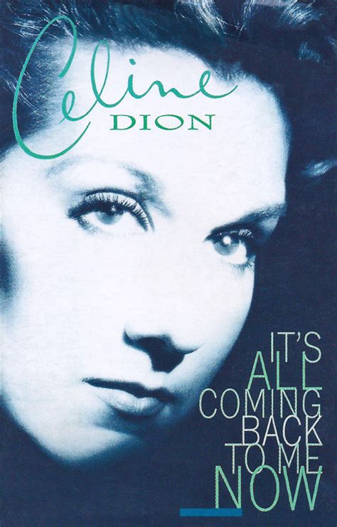 Celine Dion* - It's All Coming Back To Me Now (1996, Cassette) | Discogs