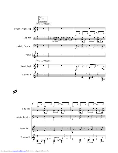 Twisting the Night Away music sheet and notes by Sam Cooke @ musicnoteslib.com