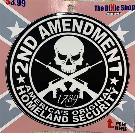 2nd Amendment Sticker *Made In America*