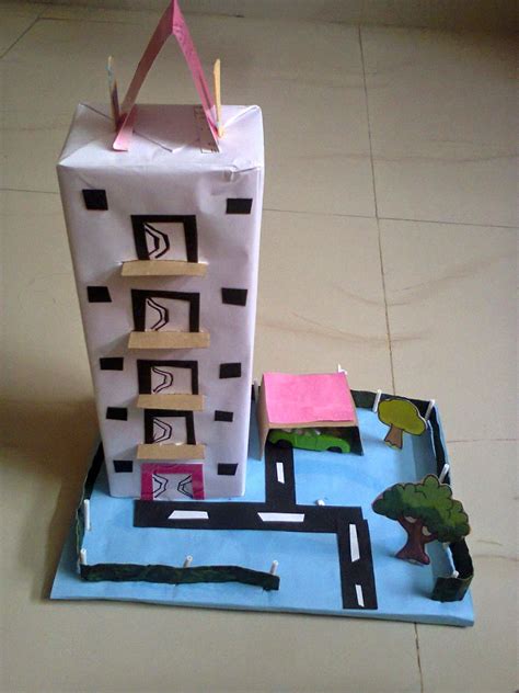 house model - a school project.... | Projects for kids, Projects