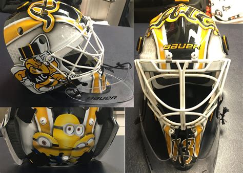 These are the coolest goalie masks in men's college hockey | NCAA.com