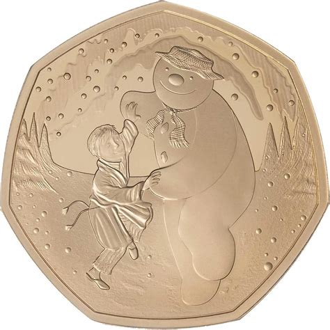 2023 Snowman Gold Proof 50p Coin | Chards - £1,220.00