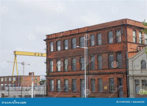 Harland And Wolff, Titanic Museum Belfast In Ireland Editorial Image ...