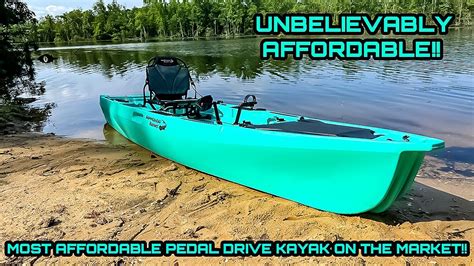 The LARGEST Fishing Kayak With Pedals at THIS PRICE on the Market!! - YouTube