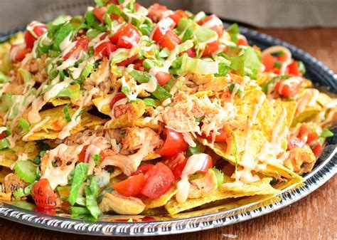 Buffalo Chicken Nachos - Will Cook For Smiles