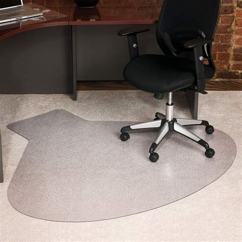 ES Robbins Workstation Chair Mat for Carpet - Medium Pile, 54" x 60 ...