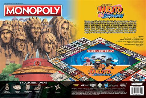 Monopoly Naruto | Collectible Monopoly Game Featuring Japanese Manga ...