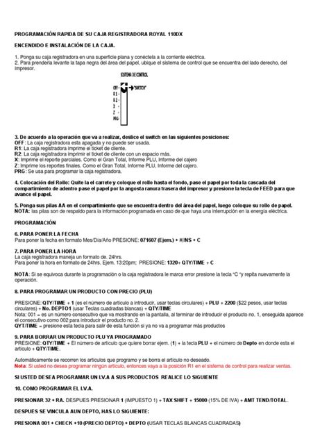 Prog Caja Registradora | PDF | Informática y tecnología de la ...