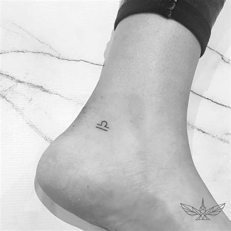 "Libra" (Ankle) libra tattoo, libra constellation, libra tattoo for ...