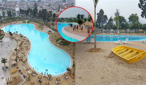 Alcalde de Lima inaugura playa artificial en SJL: ¿cómo luce y en qué se diferencia al proyecto ...