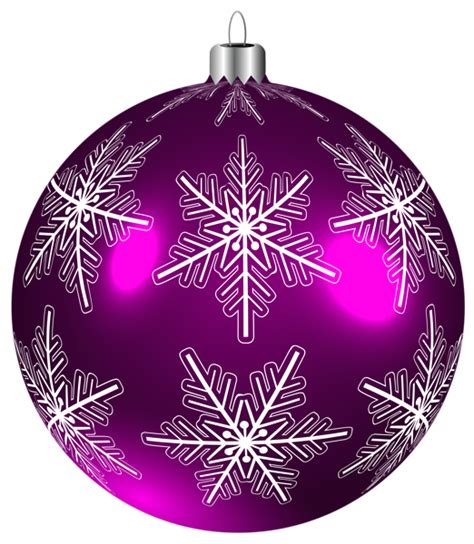 Beautiful Purple Christmas Ball PNG Clip-Art Image | Christmas balls, Purple christmas ...