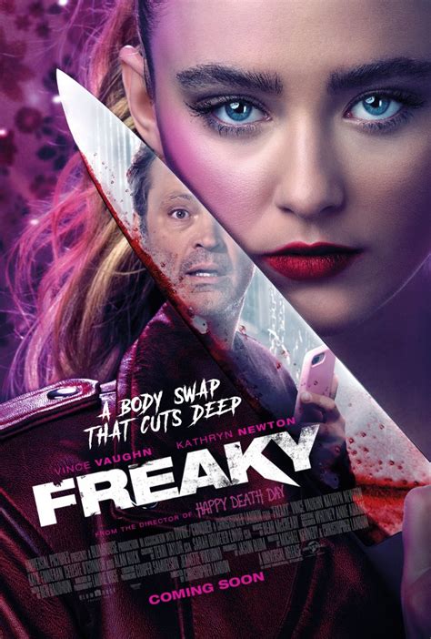 "Freaky" Official Poster - Kathryn Newton, Vince Vaughn - From the ...