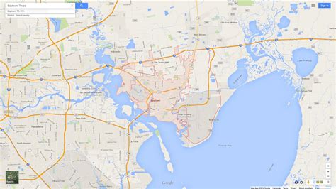 Baytown Texas Map - United States