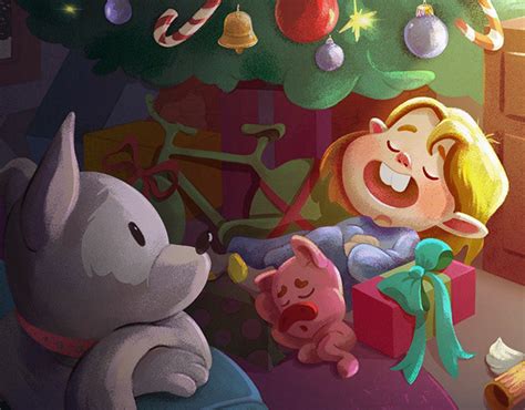 Book illustrations/character designs for Christmas Pig | Behance