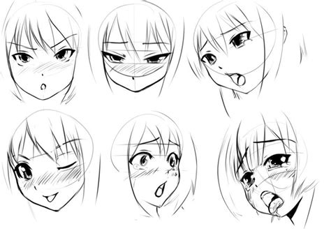 Anime Scared Face Drawing