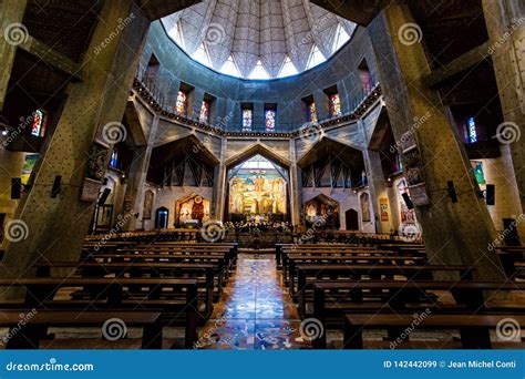 Nazareth - Basilica of the Annunciation Editorial Stock Image - Image of kirkjufell ...