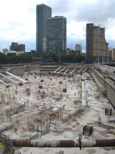 Mothballed construction site at... © Rod Allday :: Geograph Britain and Ireland