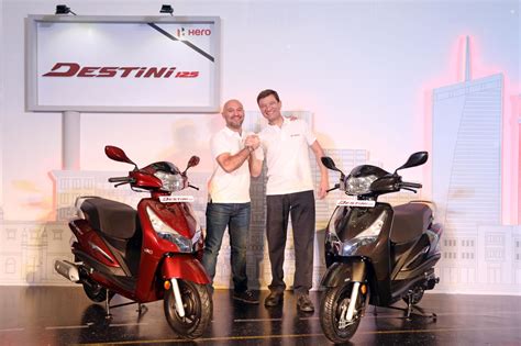 HERO Destini 125 Scooter launched in India, Price ₹ 54,650