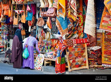 The modern market in the Habous Quarter in Casablanca, Morocco Stock ...