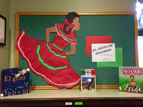 Mexican Independence display at the public library | Hispanic heritage month, Hispanic heritage ...