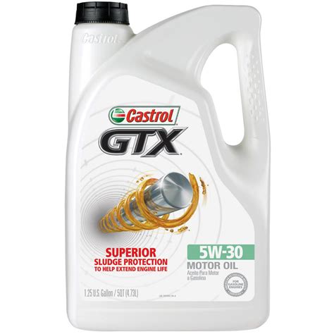 Castrol GTX 160 fl. oz. 5W-30 Engine Oil-15A66D - The Home Depot