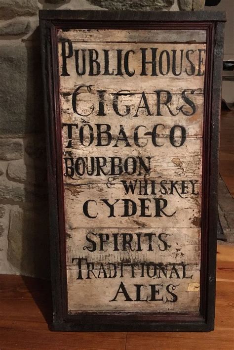 tavern menuboard_custom_tavern sign_colonial american sign company.JPG ...