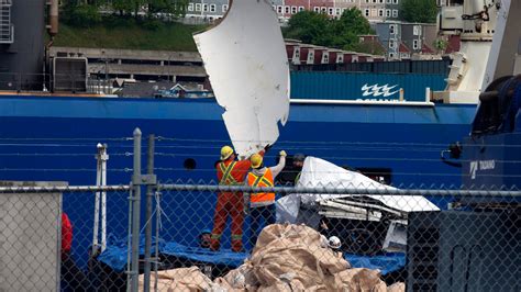 Presumed Human Remains and Debris From Titan Submersible Are Recovered ...