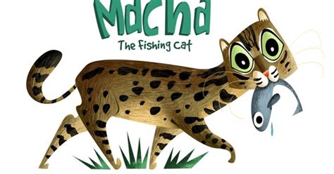 Green Humour: Macha the Fishing Cat - Mascot for Coringa WLS