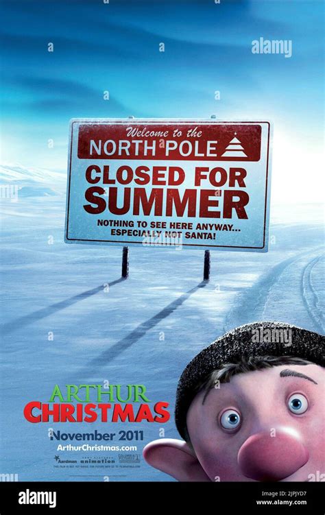 ELF POSTER, ARTHUR CHRISTMAS, 2011 Stock Photo - Alamy