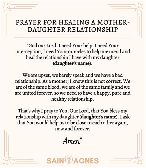 7 Prayers for Mother and Daughter Relationship (Healing)