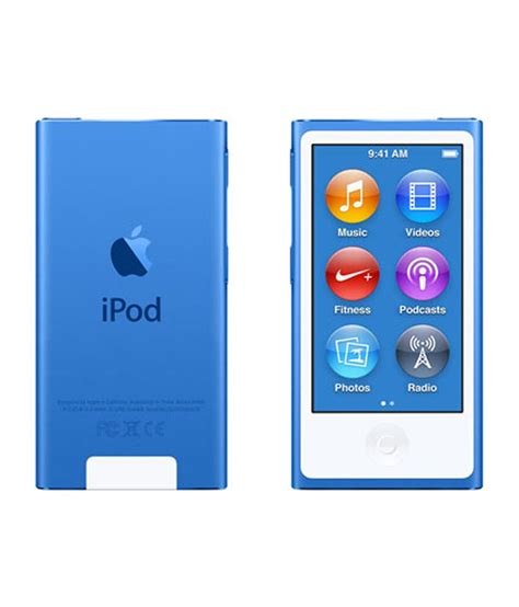 Buy Apple iPod Nano 16GB (2015 Edition) - Blue Online at Best Price in ...