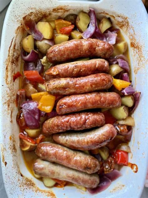 Italian Sausage Bake - Katie's Cucina