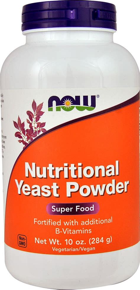 NOW Nutritional Yeast Powder -- 10 oz - Vitacost