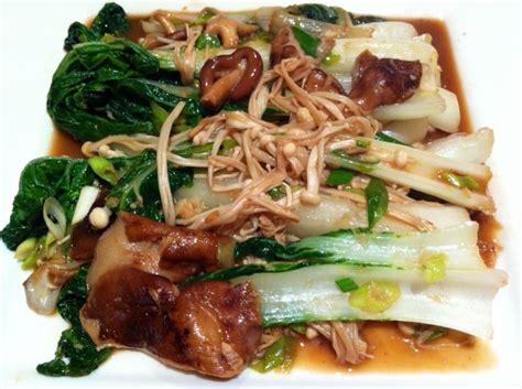 Enoki Mushroom and Bok Choy Stir Fry Recipe | Recipes.net