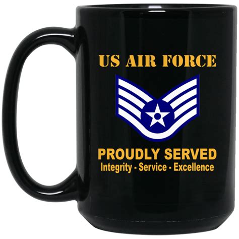 US Air Force E-5 Staff Sergeant SSgt E5 Noncommissioned Officer Ranks